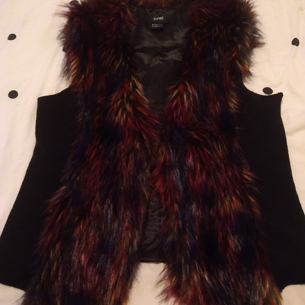 Surell fur vest